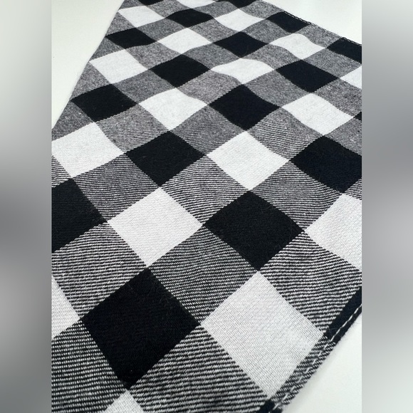 Black and White Dog Bandana - Picture 3 of 9